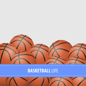 basketball vector background