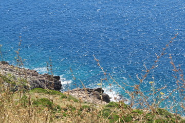 Summer sea in Montenegro