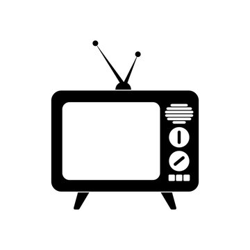 Retro tv icon