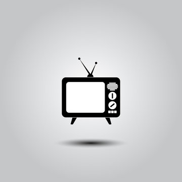 retro tv icon