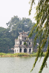 Hoankiem lake in Hanoi, Vietnam