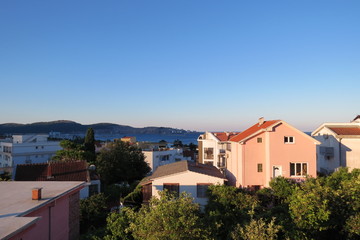 City landscape in suburban area Shushan - Bar, Montenegro