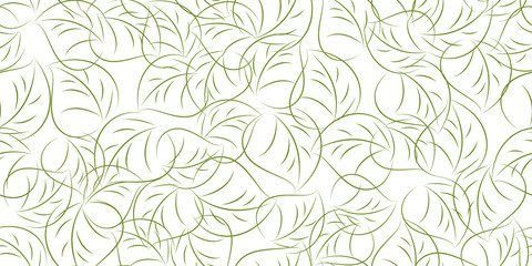 leaves seamless background