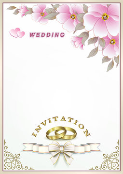 Wedding invitation 