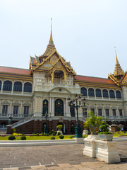 Naklejka premium GRAND PALACE & WAT PHRA KAEW Temple, Bangkok, Thailand