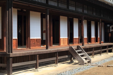 Kodokan (clan school of Mito domain) in Mito, Japan