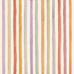Abstract watercolor striped background  - 141327358