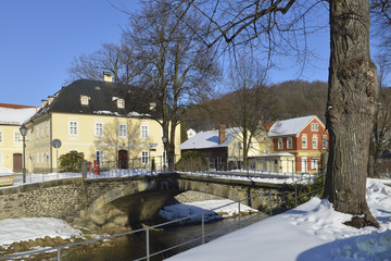 Fototapeta premium Großschönau im Winter