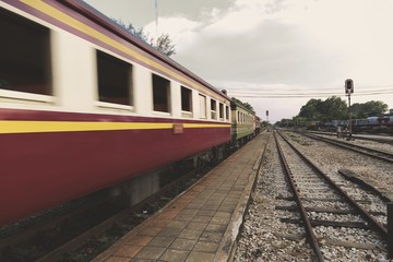 train to Bangkok Thailand
