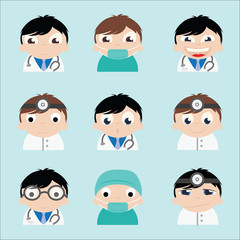 The doctor with a face many of the emotions.