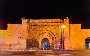 Bab Agnaou, one of the nineteen gates of Marrakesh, Morocco