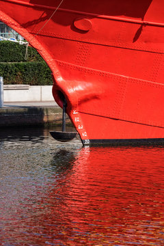 Bug eines Schiffes