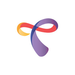Creative Letter T Logo Concept Vector Eps10