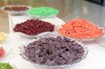   Put on the market of Indian fruit trinkets