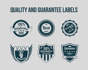 Quality and Guarantee Labels
