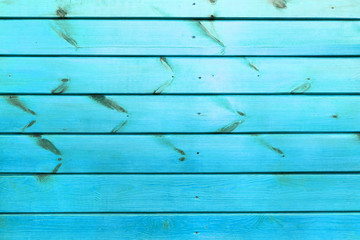 Fototapeta premium The old blue wood texture with natural patterns