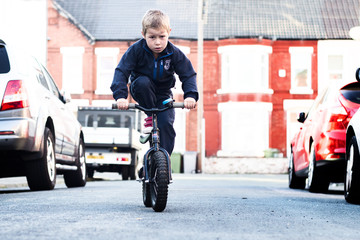 boy child on bike