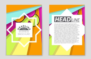 Abstract vector layout background set. For art template design, list, front page, mockup brochure theme style, banner, idea, cover, booklet, print, flyer, book, blank, card, ad, sign, sheet,, a4