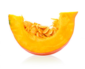 pumpkin on white background