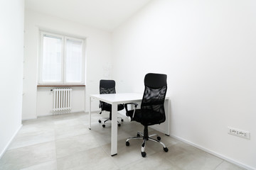 Bright office interior