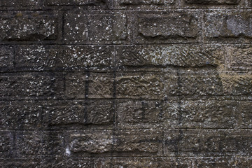 Old dirty brick wall  can use for background