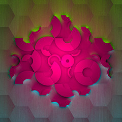 Vivid Abstract Background