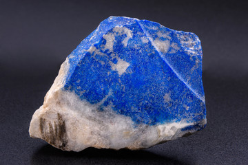 mineral lazurite it is violet blue coloring