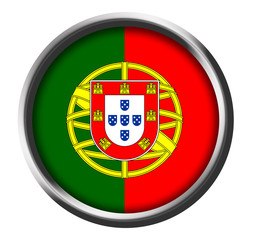 Obraz premium Metallic Button Portugal