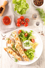 grilled chicken