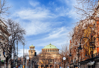 Sveta Nedelya Church in Sofia Bulgaria Europe