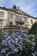 Fototapeta na wymiar City of Fulda Germany Estate with park.