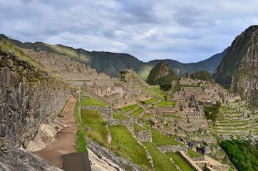Fototapeta na wymiar Machu Picchu Peru landscape