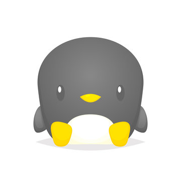 Penguin cartoon vector