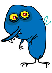 cute mosquito monster