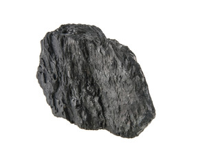 Obraz premium Coal isolated on white background