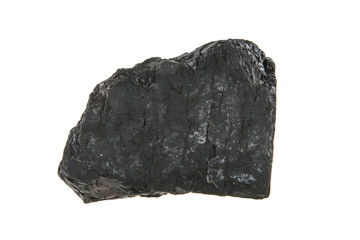 Coal isolated on white background