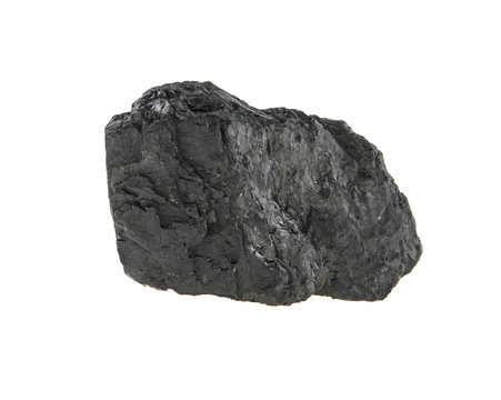 Coal isolated on white background