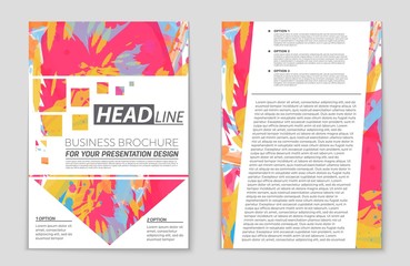 Abstract vector layout background set. For art template design, list, page, mockup brochure theme style, banner, idea, cover, booklet, print, flyer, book, blank, card, ad, sign, sheet,, a4.