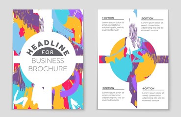 Abstract vector layout background set. For art template design, list, page, mockup brochure theme style, banner, idea, cover, booklet, print, flyer, book, blank, card, ad, sign, sheet,, a4.