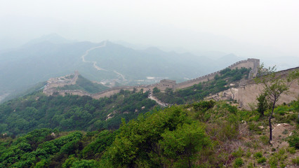 Fototapeta na wymiar 中国,万里の長城
