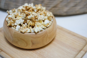 Sweet caramel popcorn
