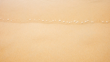 Wave on beach.