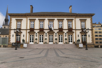 Obraz premium Luxembourg City Hall