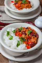 Chilli con carne.