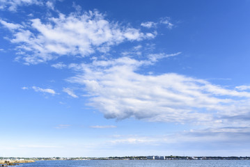 青空　雲　海