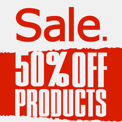 Naklejka premium Super sale, paper banner, sale background, big sale,poster sale
