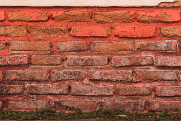 Old brick wall Texture background