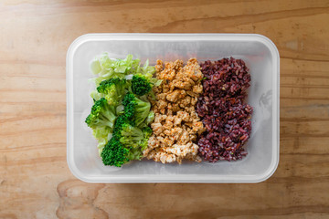 Meal Prep (Broccoli,Chicken-breast Meat only,Brown rice)