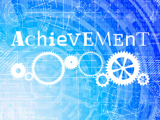Achievement High Tech Background