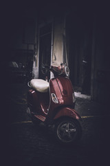 Scooter in dark effect © XtravaganT